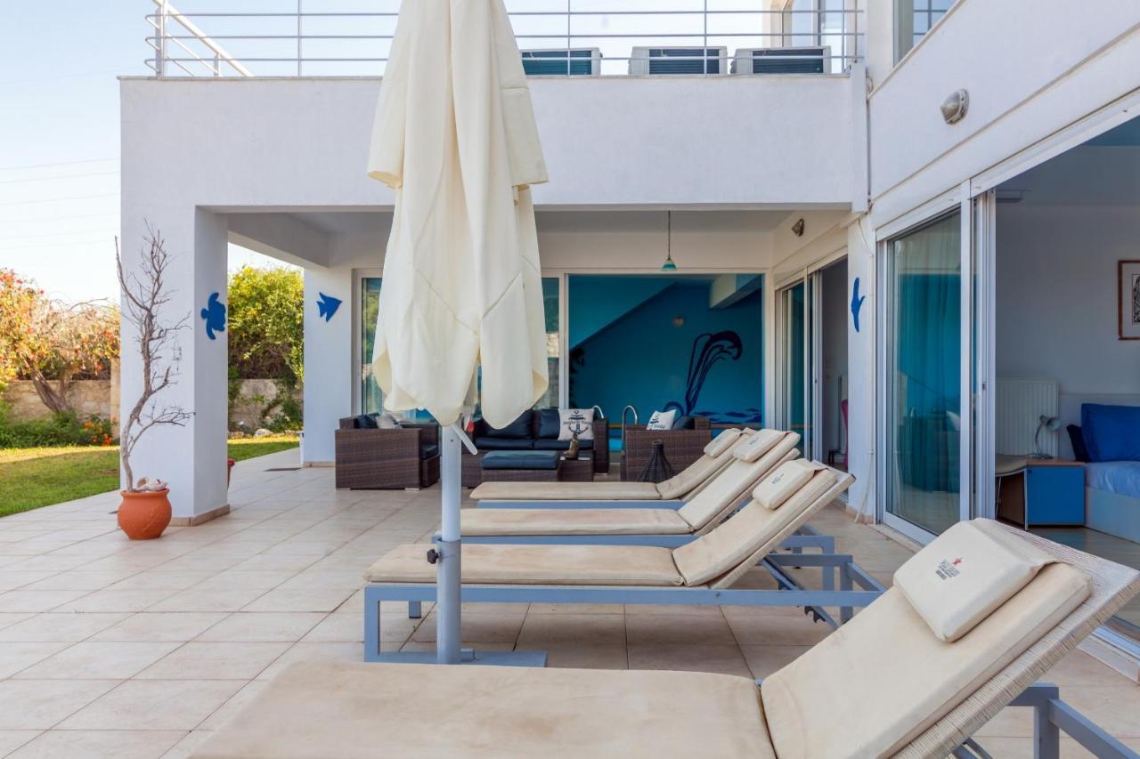Whiteblue Spa Villa, By Idealstay Experience Heraklion  ภายนอก รูปภาพ